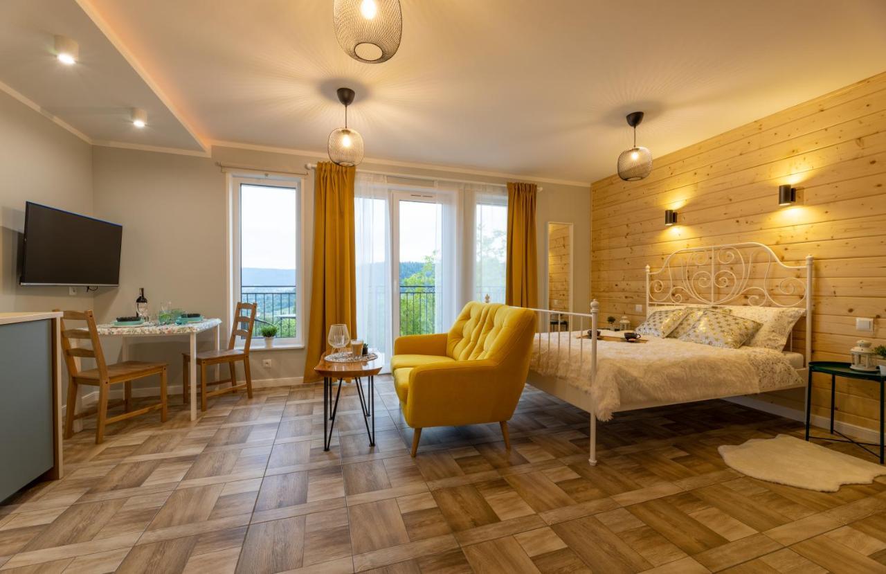 Villa Kasztelan Apartamenty Ustrzyki Dolne Ngoại thất bức ảnh